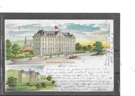 SG Schülerhaus St.Gallen 1901 (Litho Gebrüder Amstein No.38)