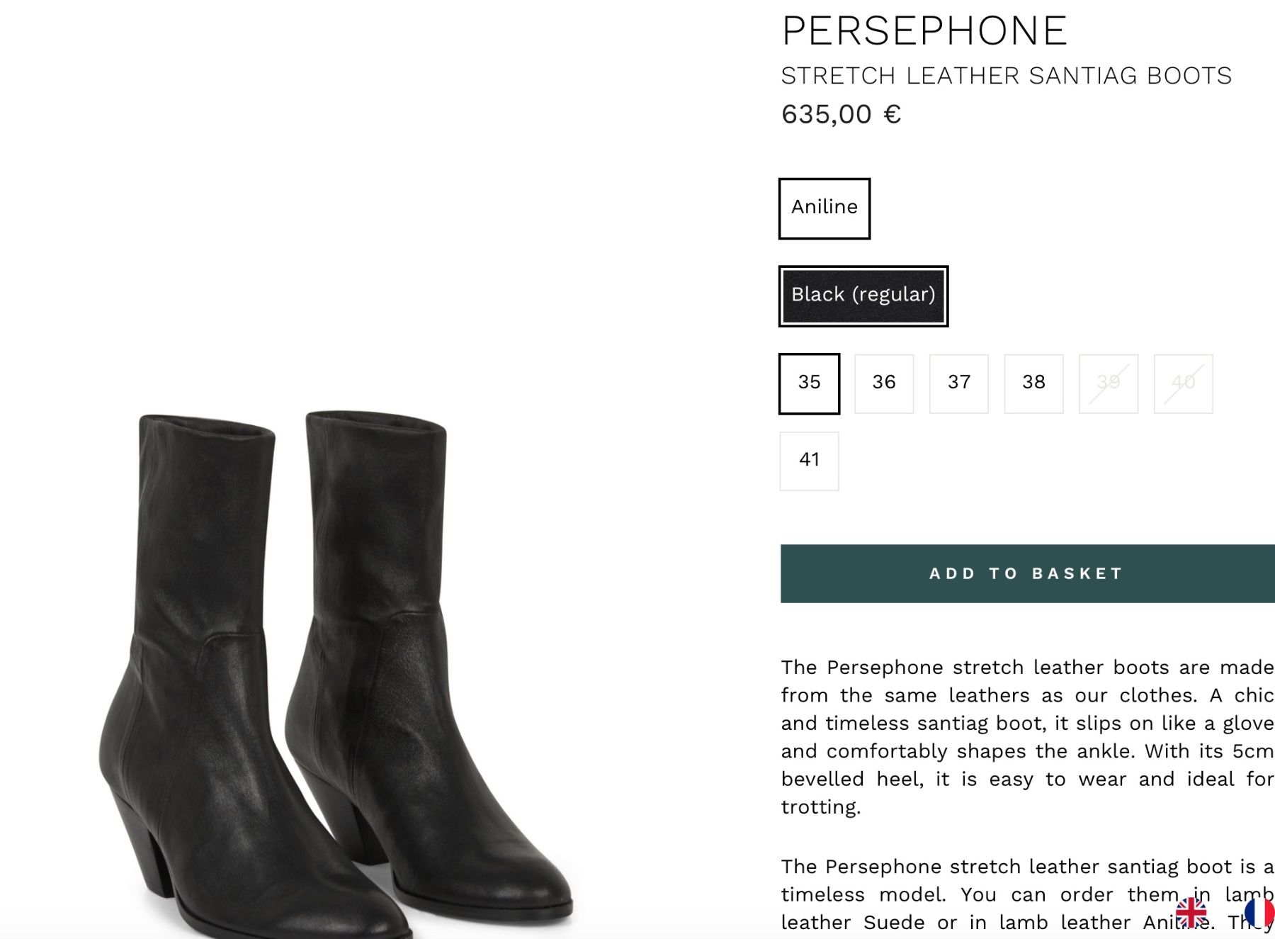 Scarpe da donna: STOULS  'Persephone' Stiefel 40 schwarz – Usato da Bern venduto da Rigoler 1