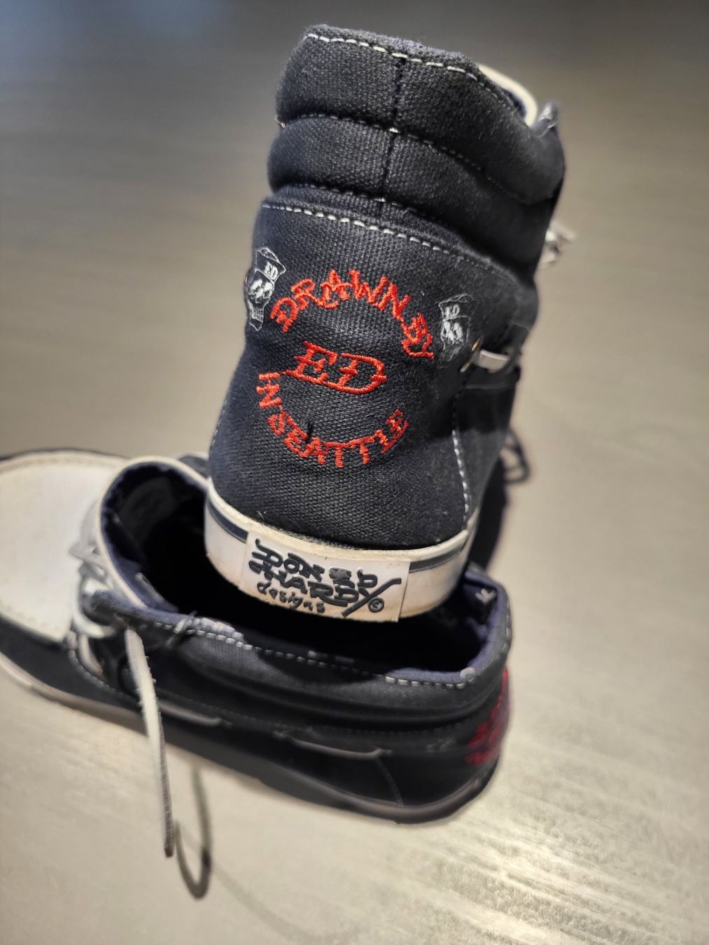 Ed Hardy Herrenschuhe: Ed Hardy Herren High-Top Sneaker – Gebraucht aus Rümlang von Orly-No.1 4
