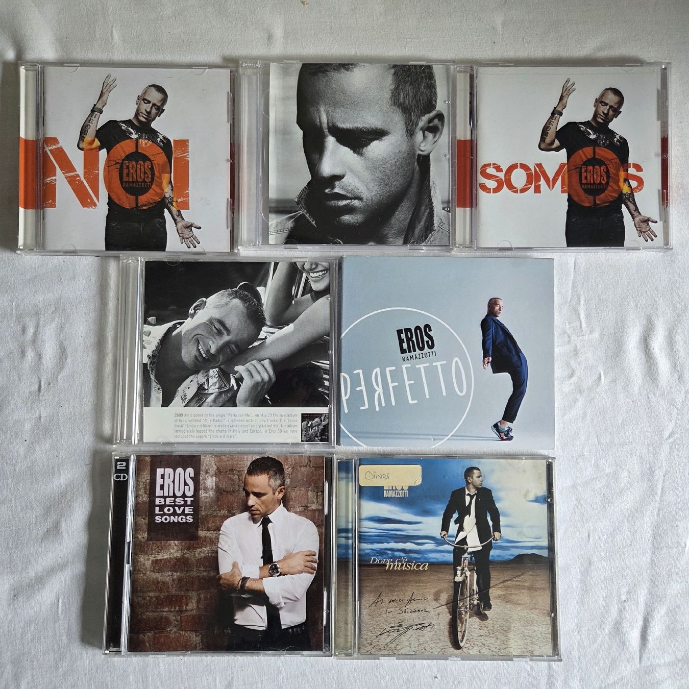 CD: Eros Ramazzotti CD Konvolut – Usato da Stans venduto da Ducati16