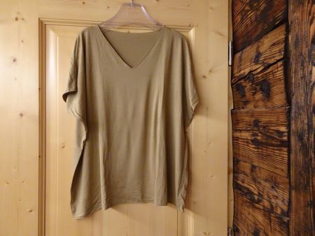Hellbraunes T'shirt von Ahri Fashion Italy Gr. XL - 426238