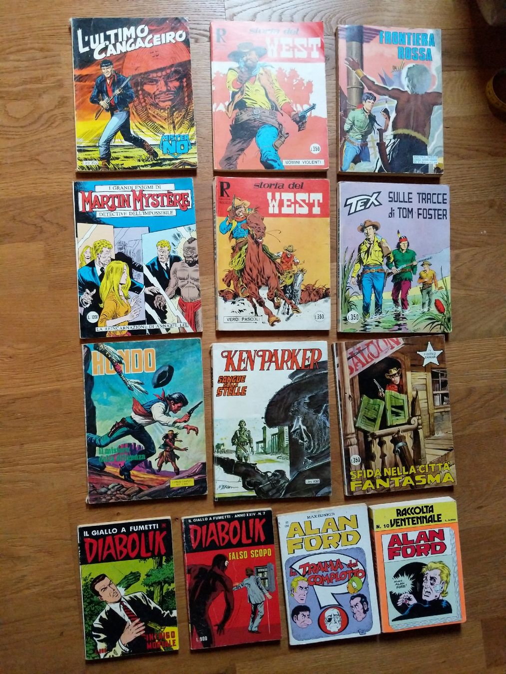 Comics: 13 x comic italiani antichi – Gebraucht aus Oberdiessbach von melvinj