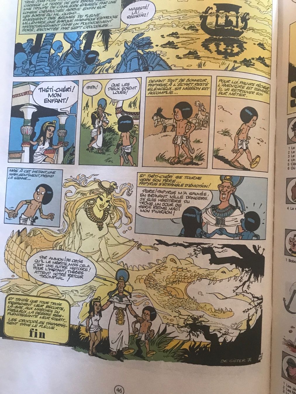 Fumetti: Papyrus - La momie engloutie – Usato da Commugny venduto da Alexnicolas11 4