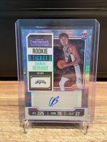 Charles Bediako RookieTicket Auto/25 Silver Panini Contender
