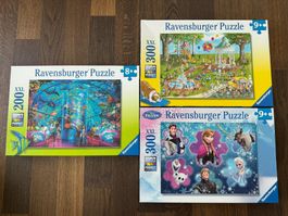 3x Ravensburger Puzzle XXL