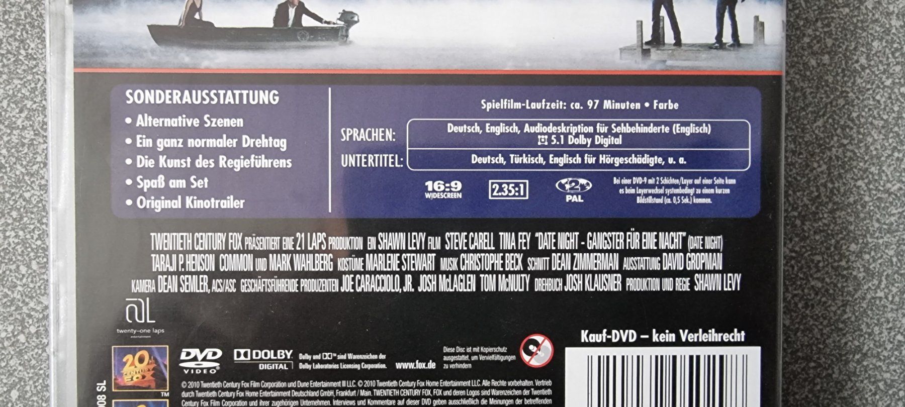 Alle DVDs: DVD Date Night - Steve Carell – Gebraucht aus Oetwil am See von fineli2 1