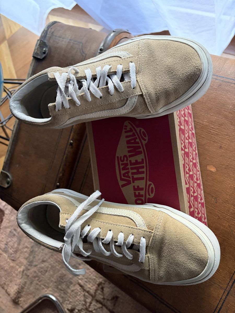 Vans Scarpe da uomo: Vans Old Skool suède couleur beige, taille EUR 39, excel – Usato da genève venduto da Valou10 2