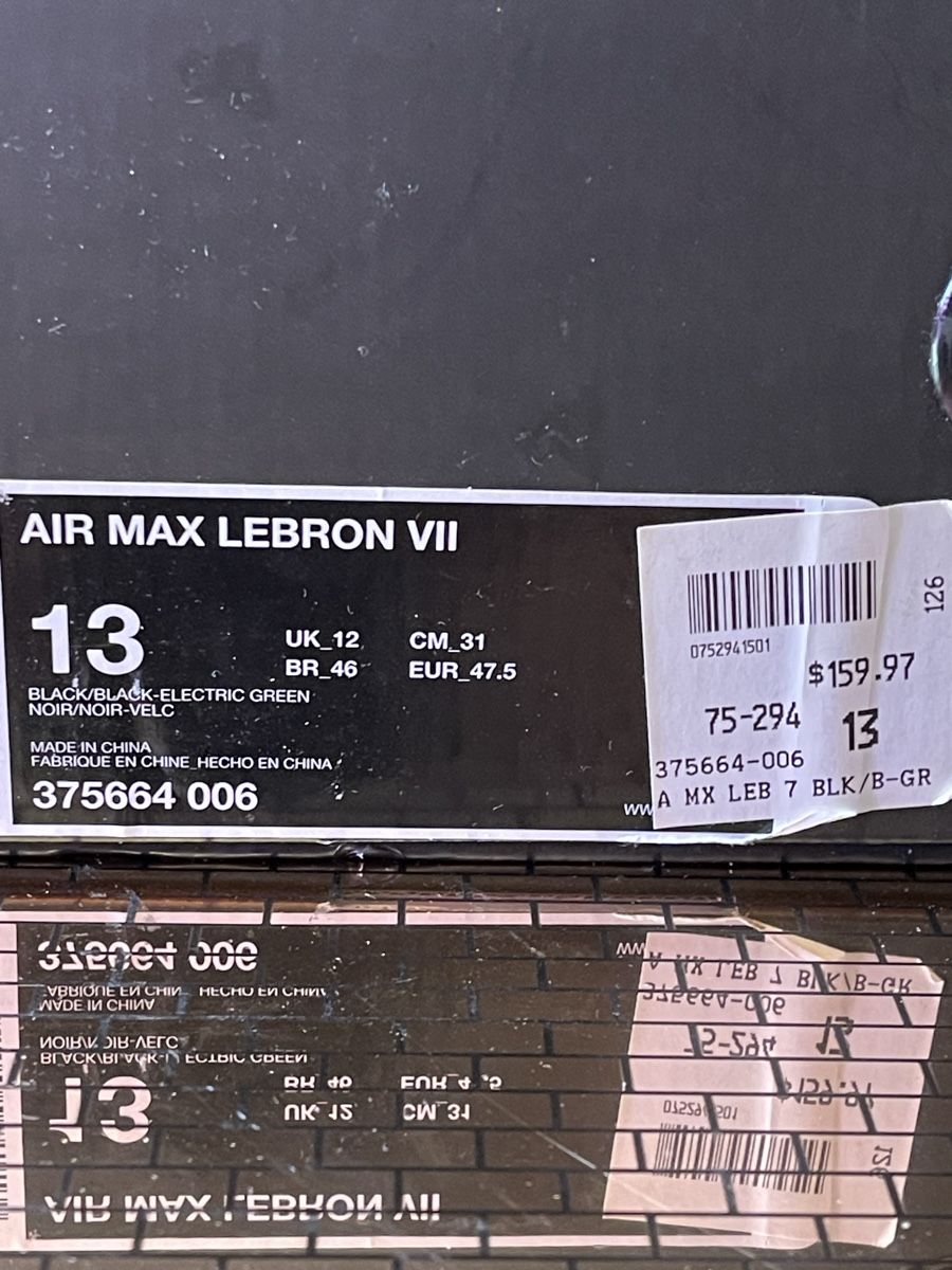 Nike Scarpe da uomo: Nike Le Bron 7 Dunkman US 13 / EU 47.5 – Nuovo e nell'imballaggio originale da Zug venduto da zgdunks 4