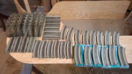 36 Brückenelemente Metal Märklin M-Gleis Konvolut