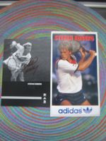 STEFAN EDBERG TENNIS LEGENDE SWE AUTOGRAMM+STICKER ANTIK