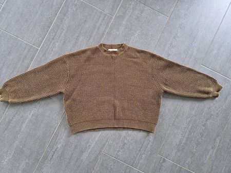 Mango Cropped Sweater - S