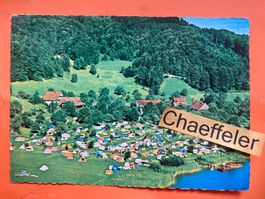 1965 7023 Campingplatz und Naturstrandbad Türlersee, Hausen