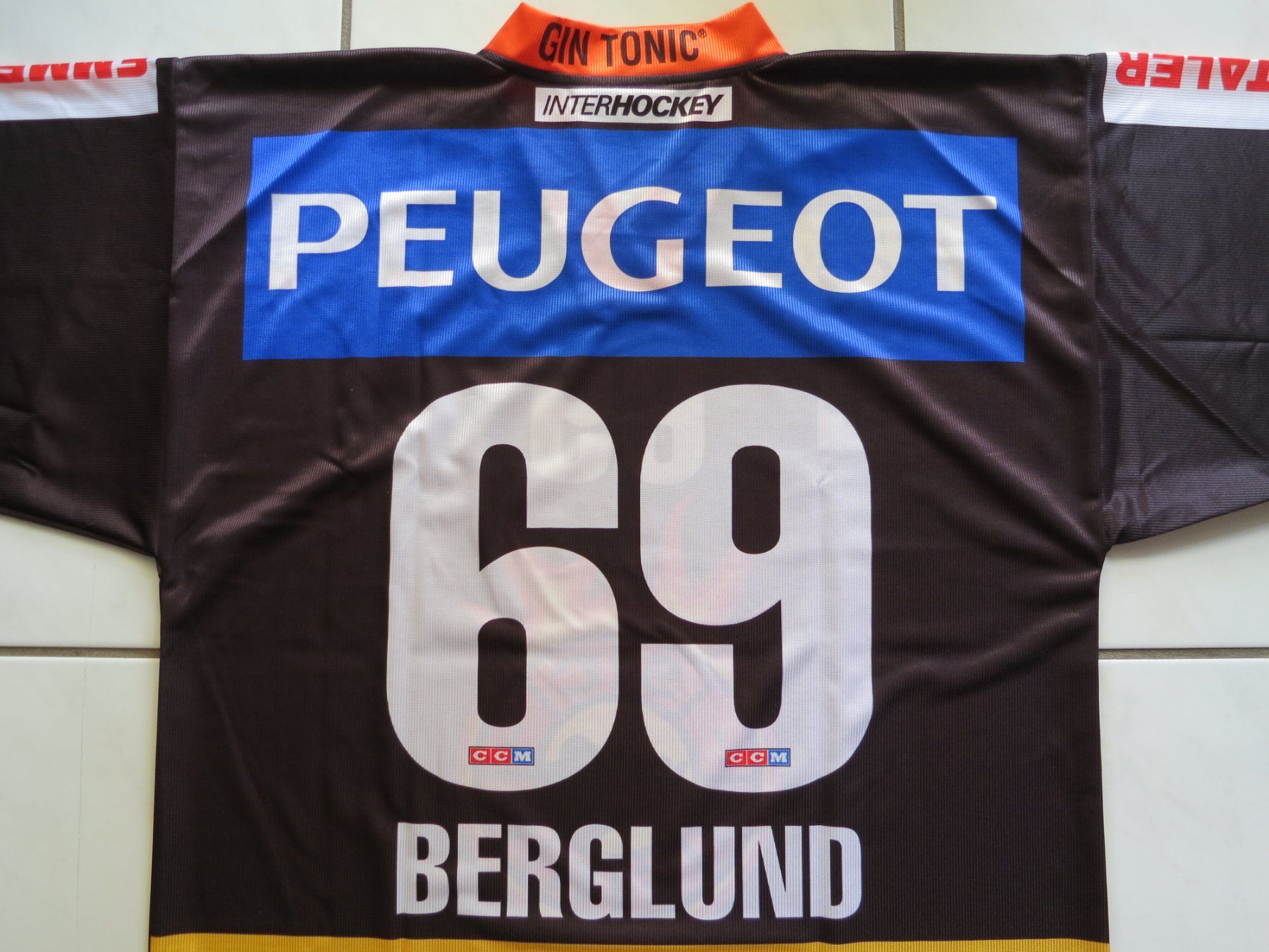 Canottiere & Pantaloni: Spielerversion Heimtrikot SC Bern - SCB - Christian BERGLUND – Nuovo (secondo la descrizione) da Niederbipp venduto da floorballrexi 6