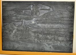"Tableau" Plaque en métal pour impression
