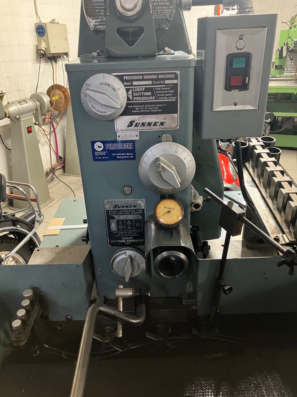 Sunnen Tutte le macchine: Sunnen Honmaschine MB 1660 – Usato da langrickenbach venduto da Swissemanuel 1