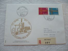 1971 100 Jahre Vitznau-Rigi-Bahn, Vitznau