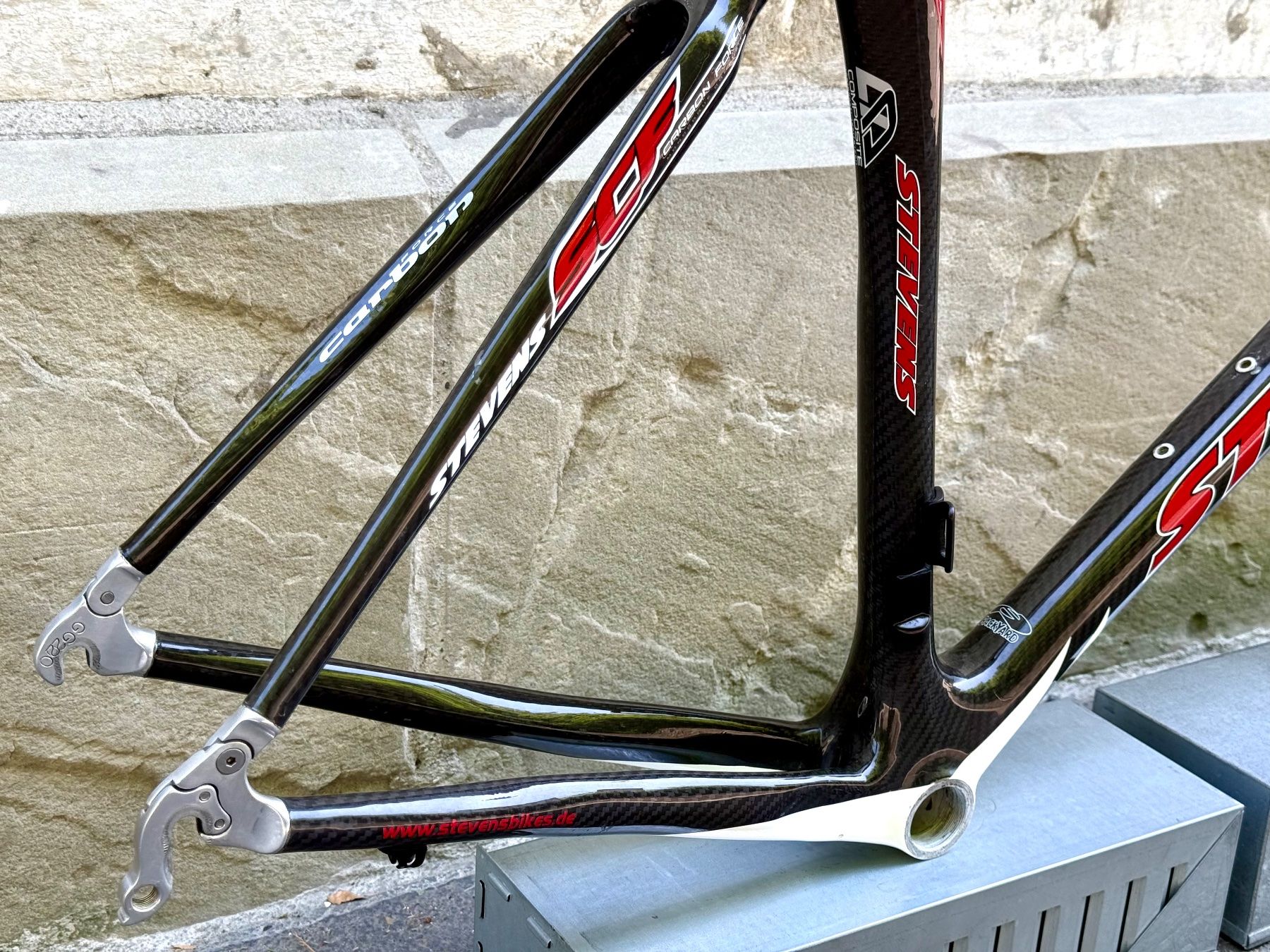 BMC Pezzi di ricambio: STEVENS SCF CARBON FORCE Frameset Rahmen 54 TOPZUSTAND 2605 – Usato da Luzern venduto da bikeandbeltcom 6