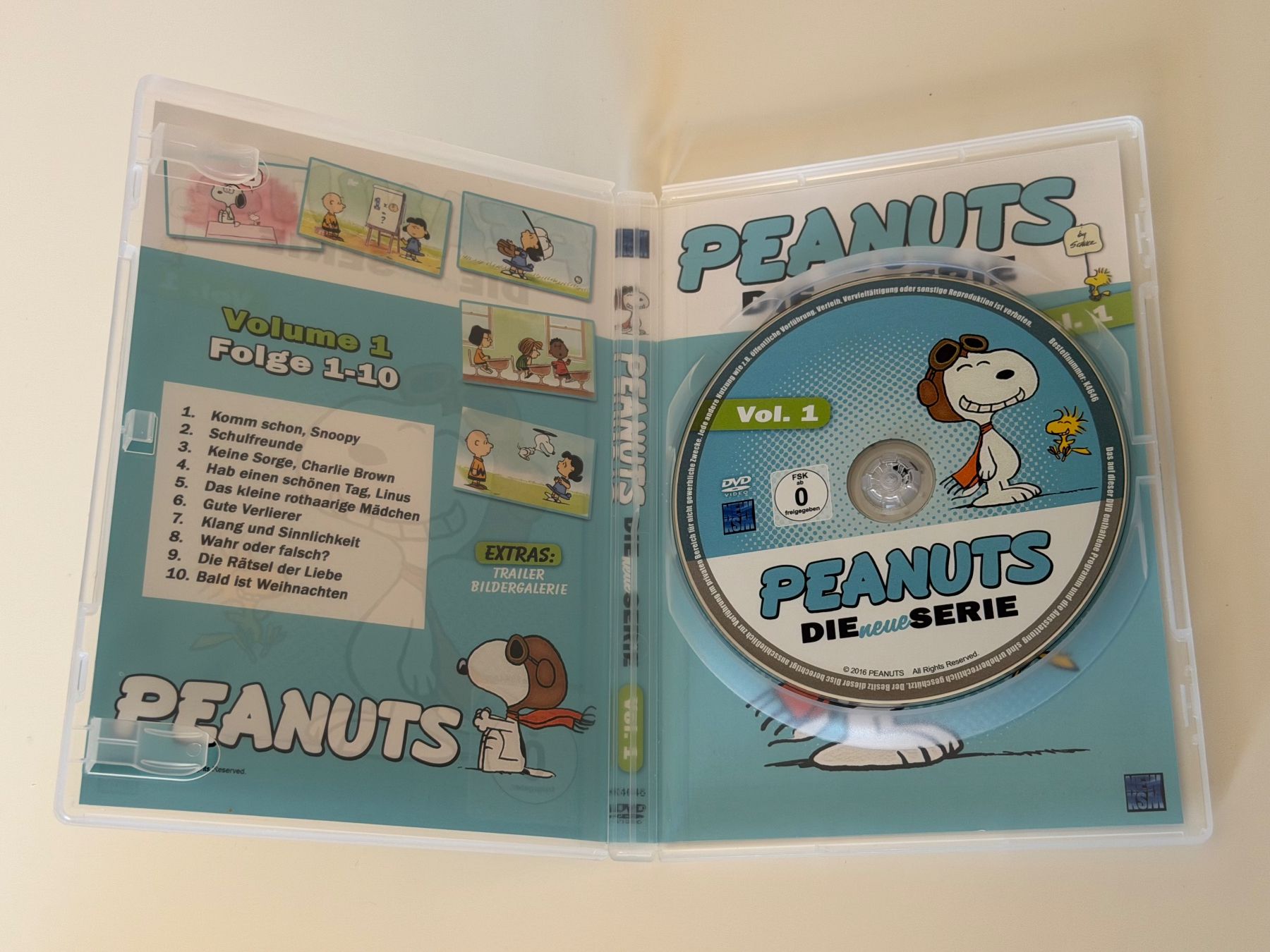 Tutti i DVDs: Peanuts Die neue Serie Vol. 1 DVD – Usato da Altstätten SG venduto da sheamus 2