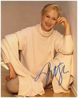 MERYL STREEP - handsigniertes Grossfoto (20x25cm) mit COA