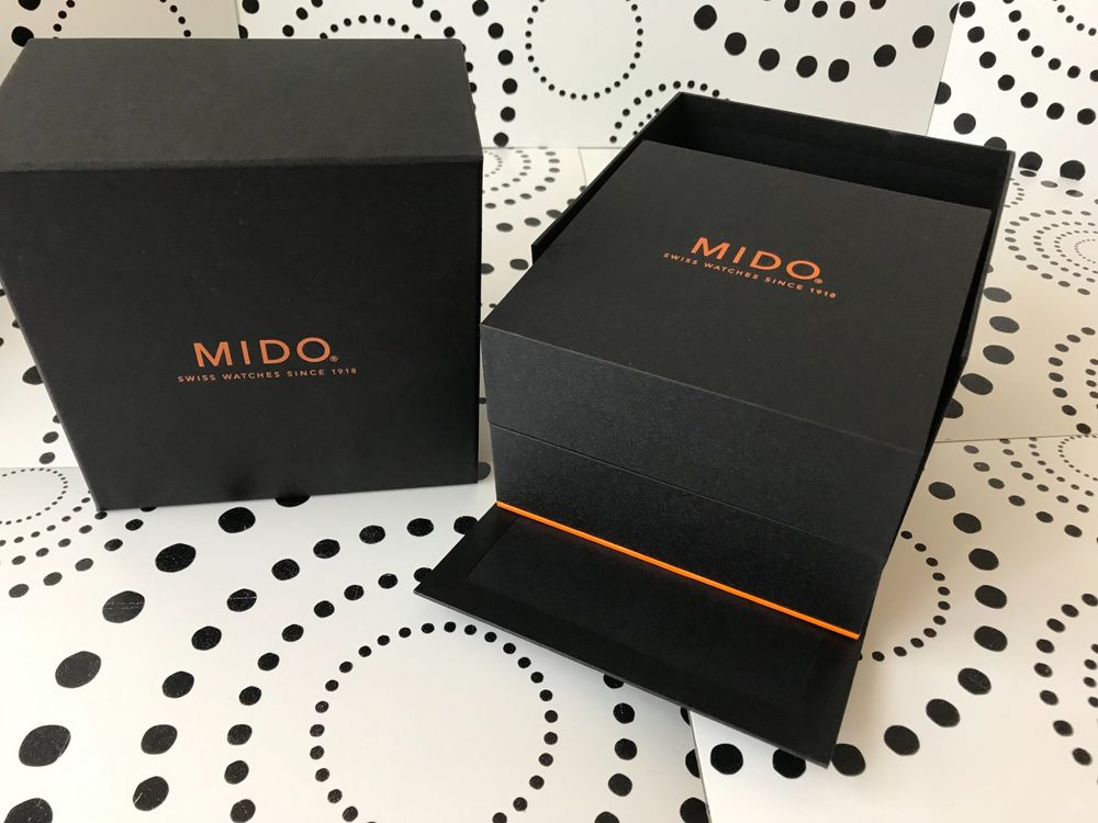 MIDO ORIGINAL - WATCH CASE BOX ECRIN SCHACHTEL !!! (Neu (gemäss ...