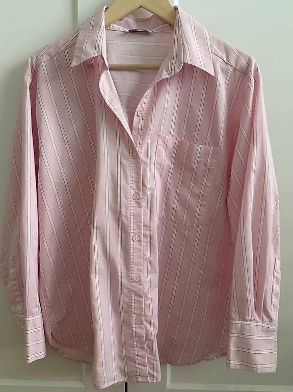 Chemisiers: Bluse gestreift pink Grösse M – D'occasion à Zürich par wie_r6sx