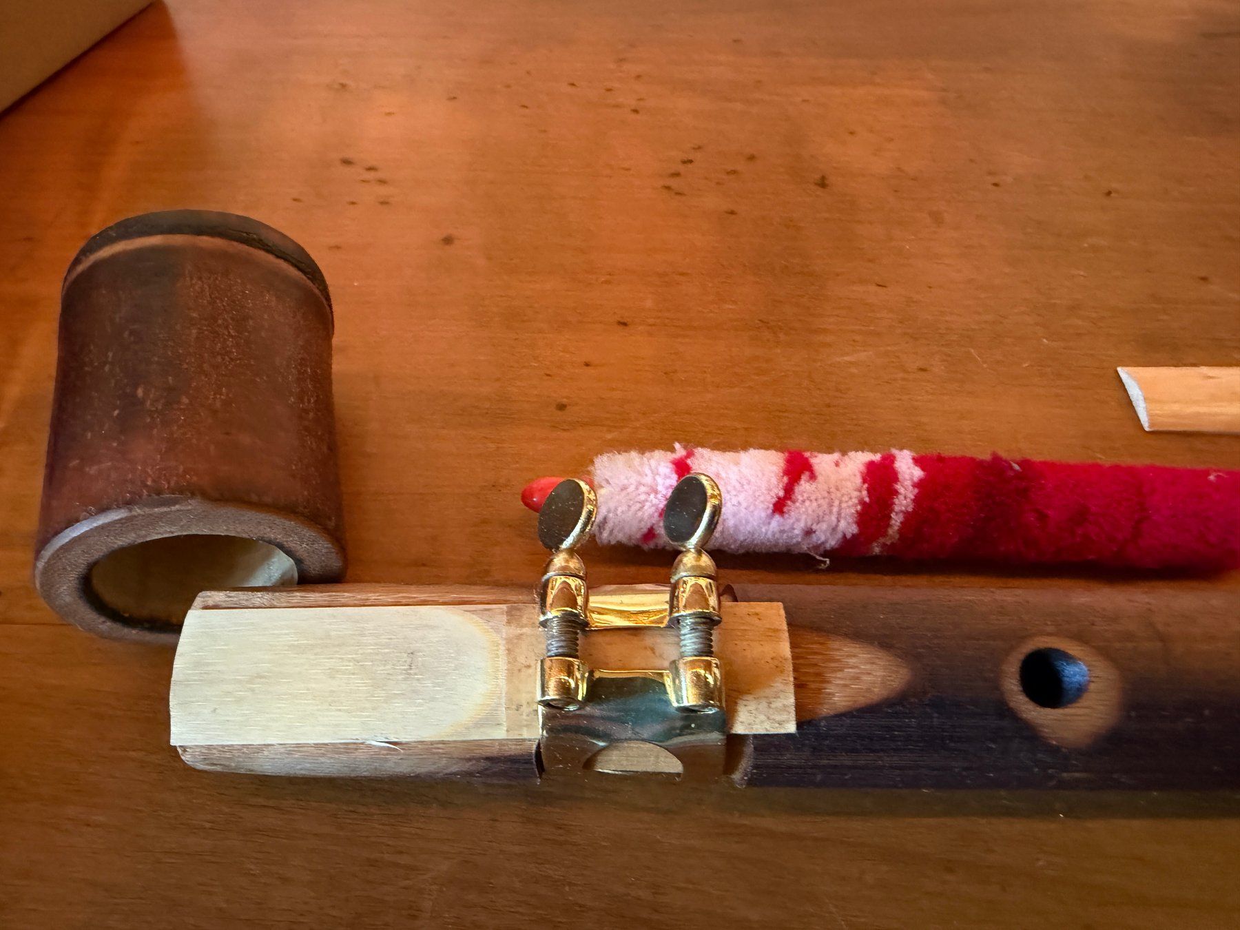 Strumenti musicali: Mini Saxophon mit Grifftabelle und Anleitung – Usato da Zofingen venduto da Schekke 2