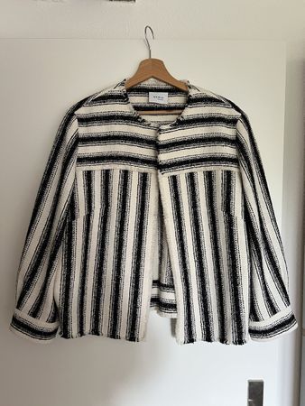 Akris Punto Striped Tweed Jacket Gr. 42/12 - never worn