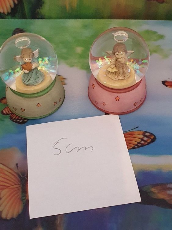 Goebel Engel Schneekugeln 4 Stück (Neu (gemäss Beschreibung)) in