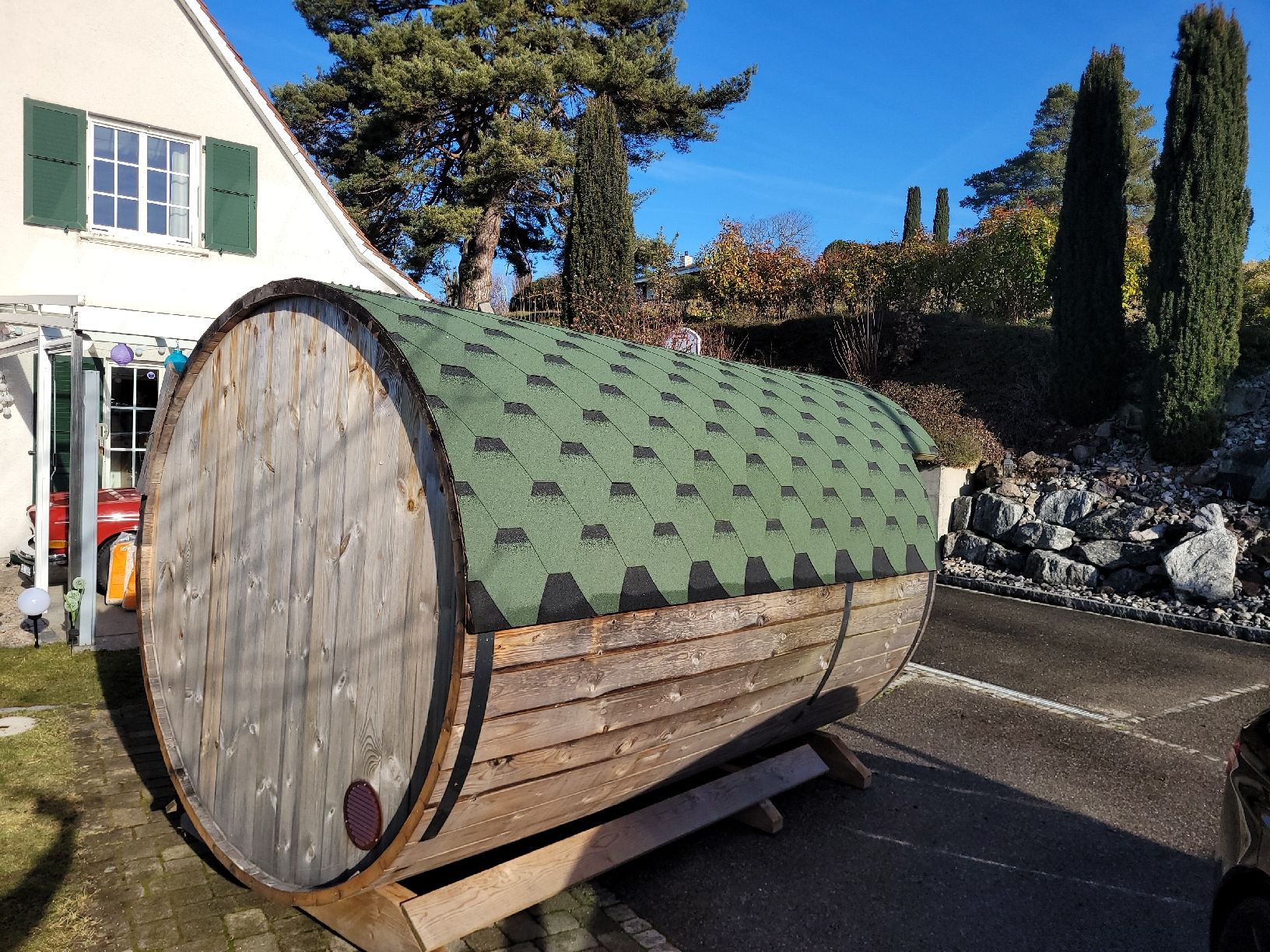 Sauna & Accessori: fasssauna sauna – Usato da Laufen venduto da Nachlasverkauf 1