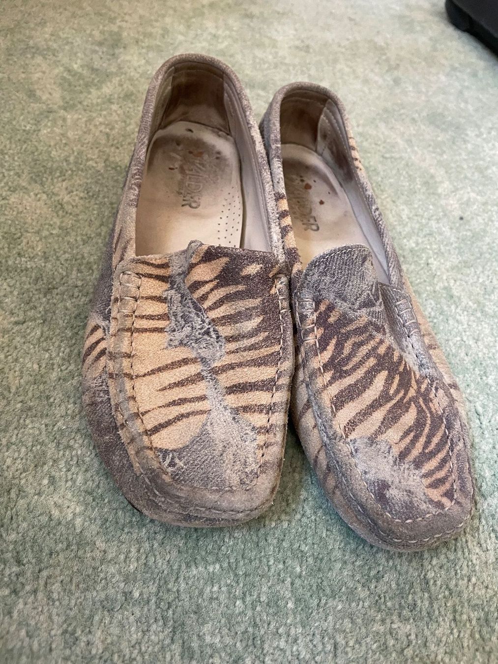 Walder Scarpe da donna: Mokassins Tiger / blue jeans Gr 38 – Usato da Volketswil venduto da n_r_5gdf 1
