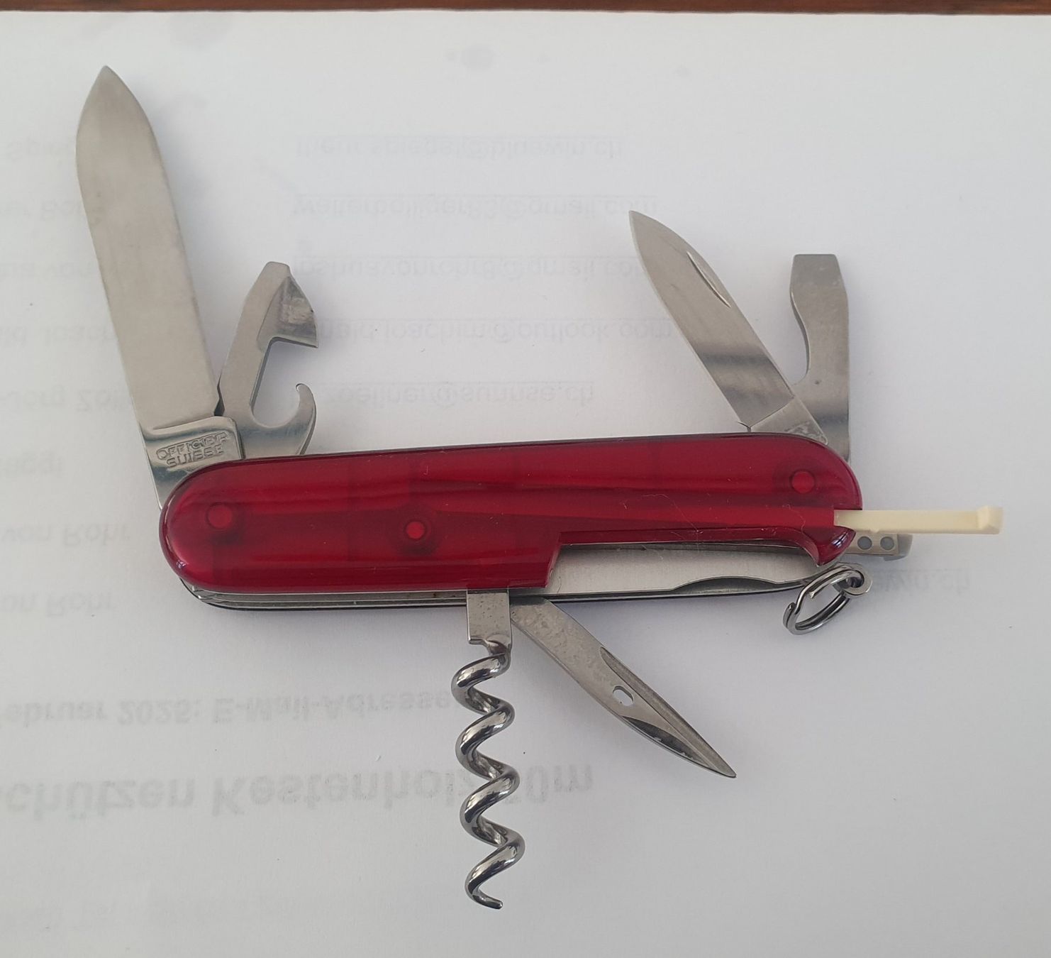 Victorinox Coltelli tascabile: 5 Victorinox Sackmesser mit Logo – Usato da Härkingen venduto da MarianneSi 7