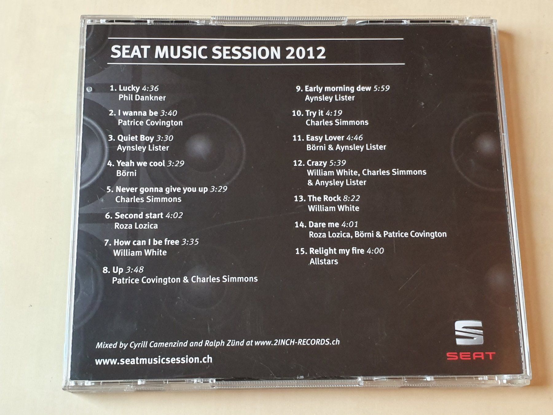 CD: Seat Music Session 2012 CD + DVD – Usato da Stansstad venduto da collectorsshop 1