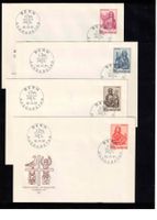 1961 Serie Evangelisten auf FDC "18.IX.61"