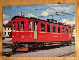 Frauenfeld-Wil-Bahn FW - Elektrischer Triebwagen Be 4/4 201