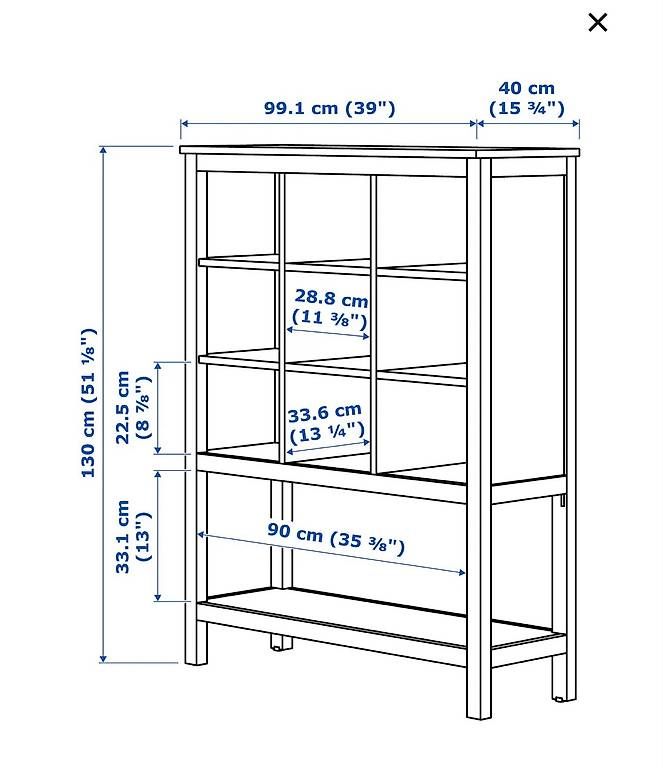 Regale: Ikea Hemnes Storage Unit – Gebraucht aus Glattpark(Opfikon) von dic_7gxr 2