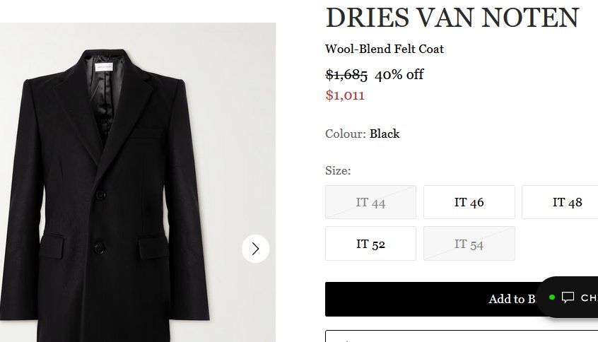 Dries Van Noten Cappotti: Dries Van Noten Mantel / manteau. .46 – Usato da Collonges venduto da Auganien 7