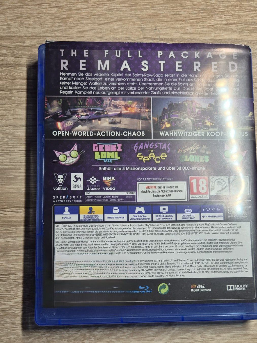 Sony Giochi: Saints Row The Third Remasterd OVP PS4 – Usato da Winterthur venduto da Daniele98 1
