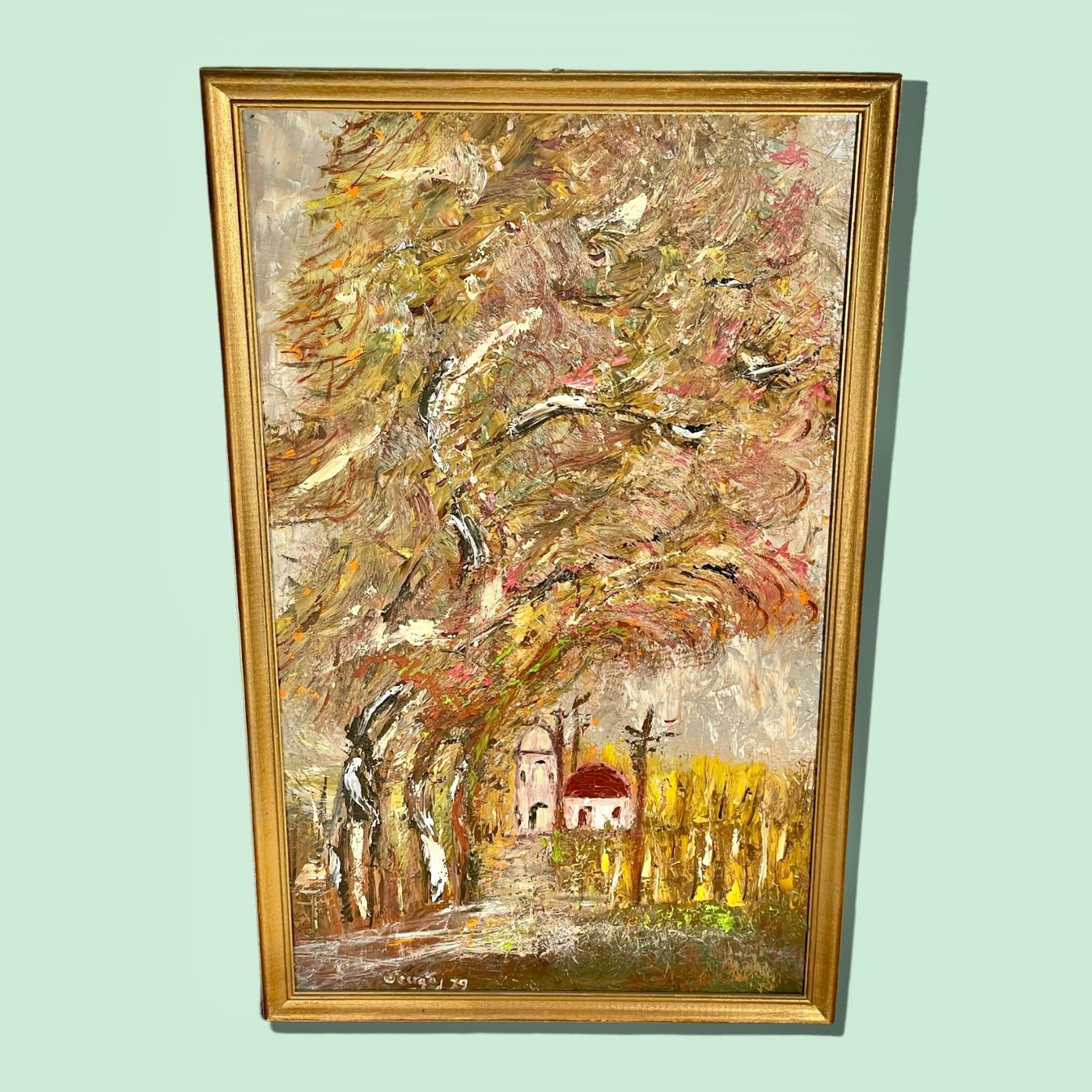Dipinti: Beautiful Signed Oil Painting – Usato da Lausanne venduto da artnouveau04 1