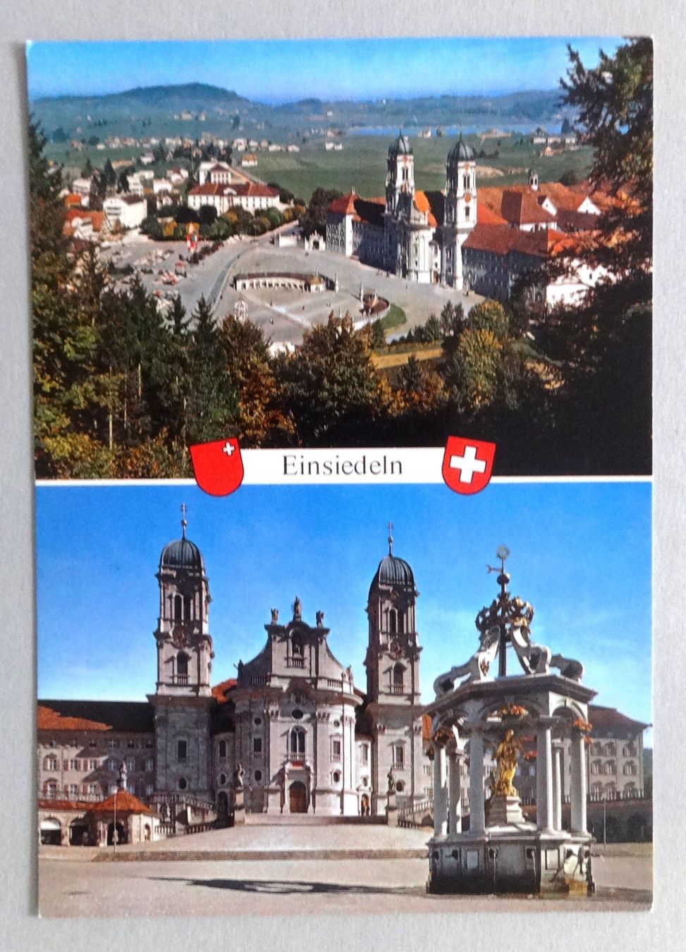 Cartoline postali: Einsiedeln – Usato da Fétigny venduto da Billy2miny