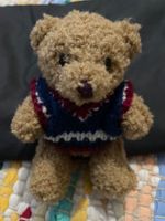 Herziges kleines vintage Gelenkbärchen (13 cm)