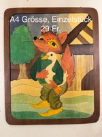 Holzpuzzle, NEU, handgemacht!