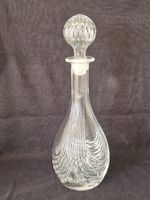 ❗ENDPREIS❗1,3kg geschliffene Kristallglas-Karaffe / Stöpsel