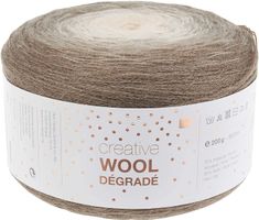 Creative Wool Dégradé 200g farbverlauf  4-fädig Natur