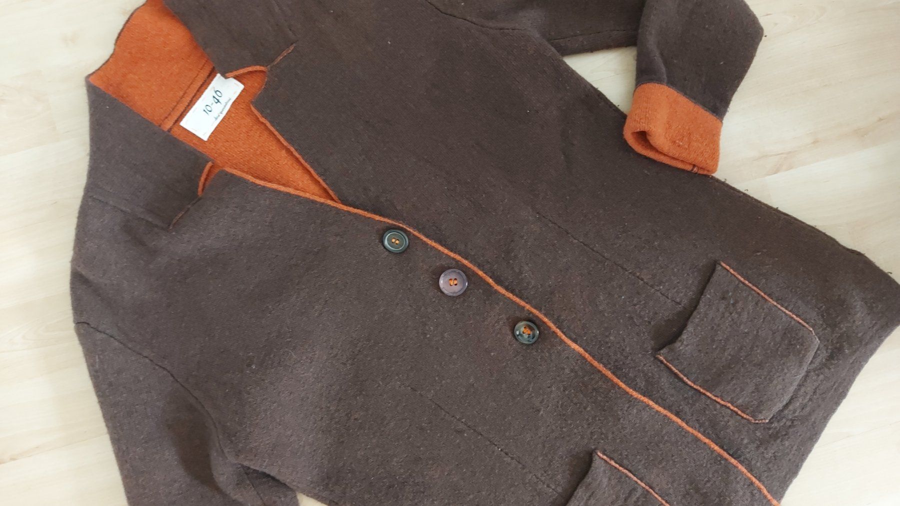 Giacche: Tolle Strickjacke Braun – Usato da Nebikon venduto da Draga25