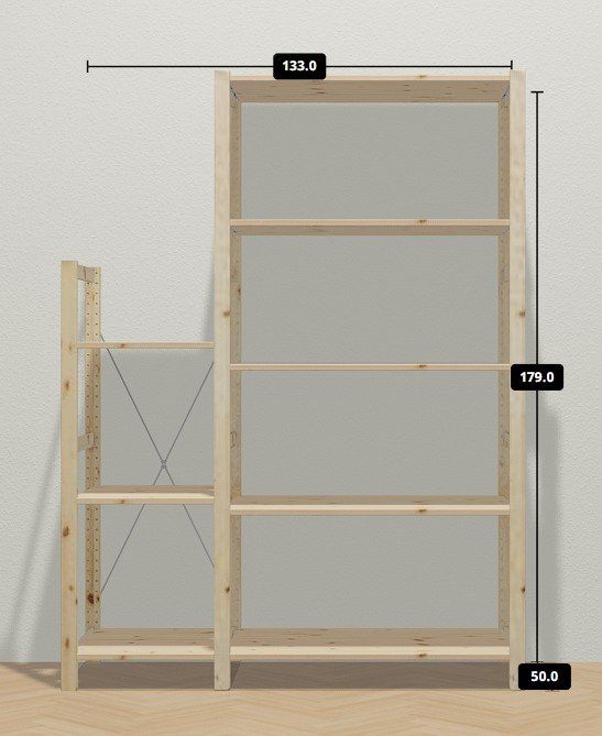 Ikea Regale: IVAR IKEA Regal - gemäss Abbildung – Gebraucht aus Fällanden von Ricardo-Vic