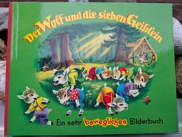 bewegliches Bilderbuch Der Wolf und die 7 Geisslein