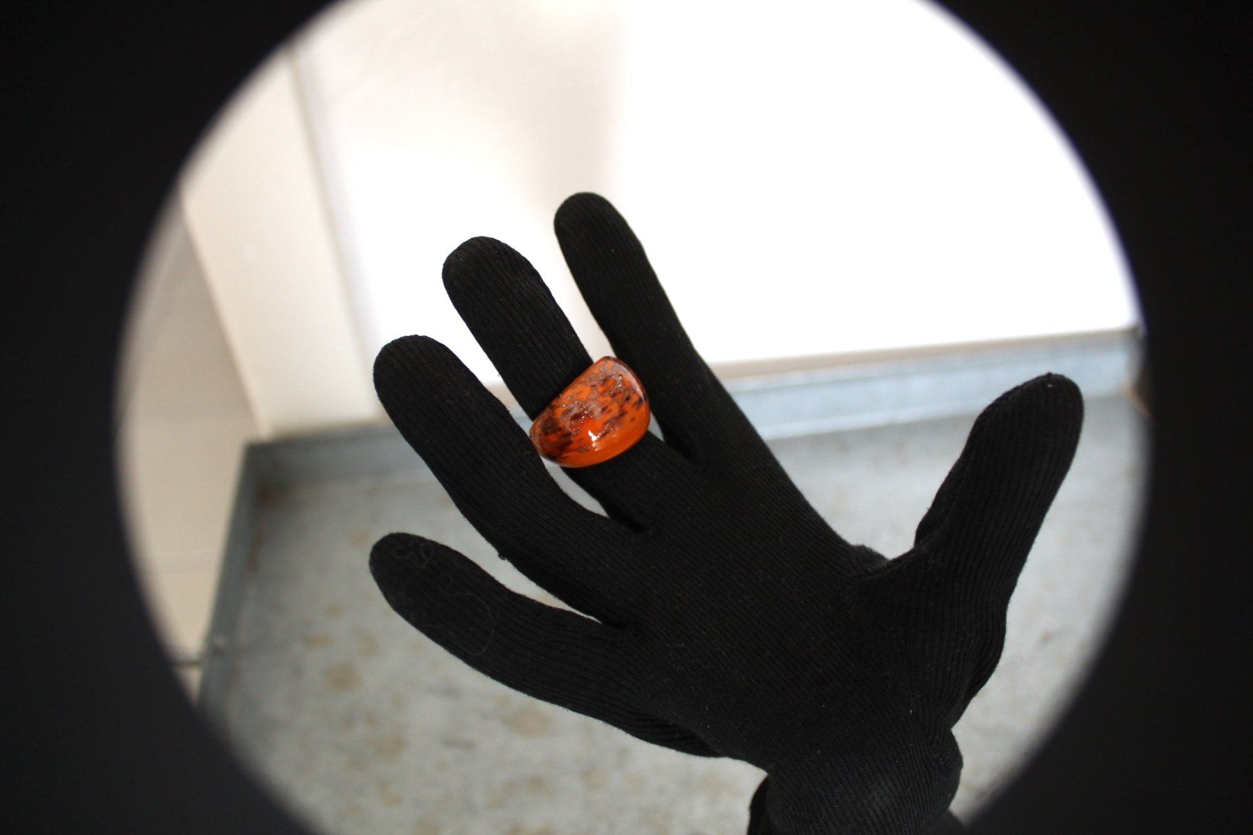 Anelli: Kunststoff Ring Gr.62 -19.8 – Usato da Locarno venduto da madame-tus-sauds