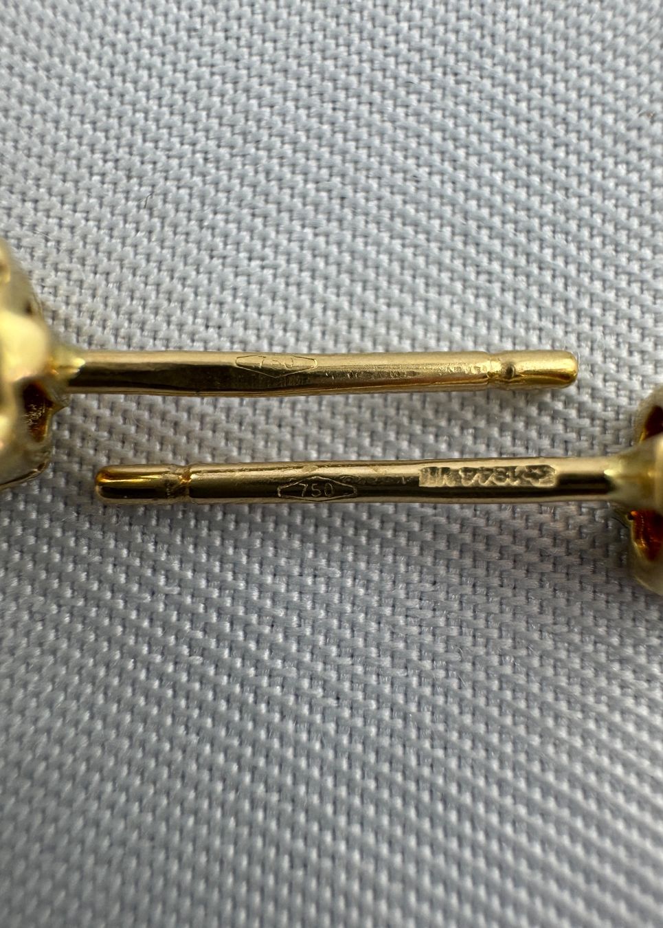 Orecchini pendenti & Orecchini a lobo: Ohrstecker in 750 Gold / 18 Karat – Nuovo (secondo la descrizione) da kreuzlingen venduto da fantasy_schmuck 4