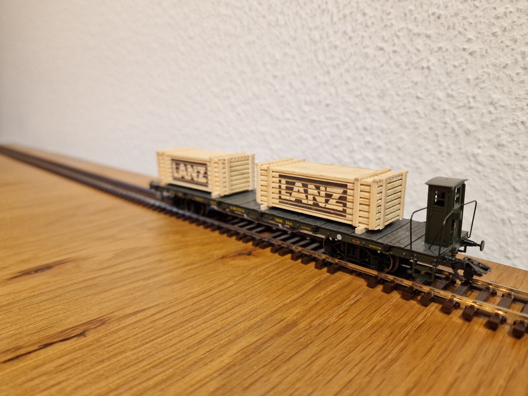 Märklin Trains électriques: Flachwagen mit Ladegut H0 – D'occasion à Matten b. Interlaken par lor_hr9w 2