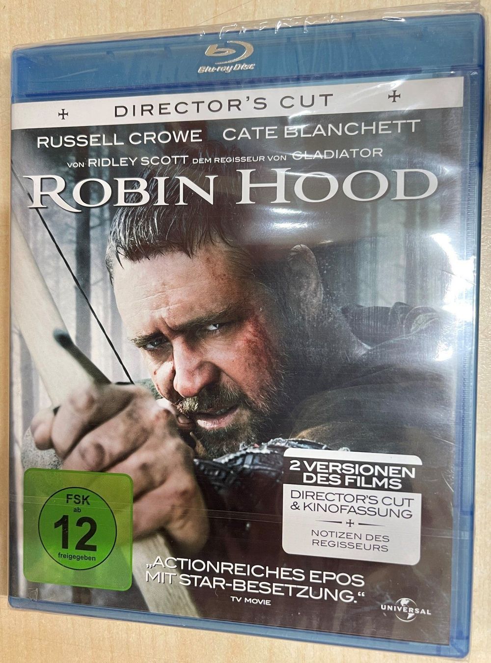 Alle DVDs: Robin Hood - blu ray – Neu und originalverpackt aus Oftringen von Vucki